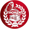 Thorens Red/White Logo Mat