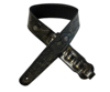 Profile LIP06 Leather Guitar Strap Cross Gold