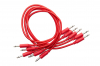 Erica Synths Eurorack patch cables 20cm 5 pcs Red Braided