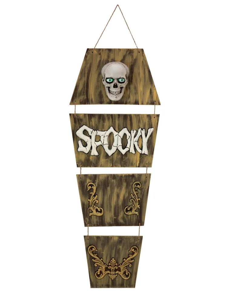 Europalms Haloween Ghost Coffin animated 150cm