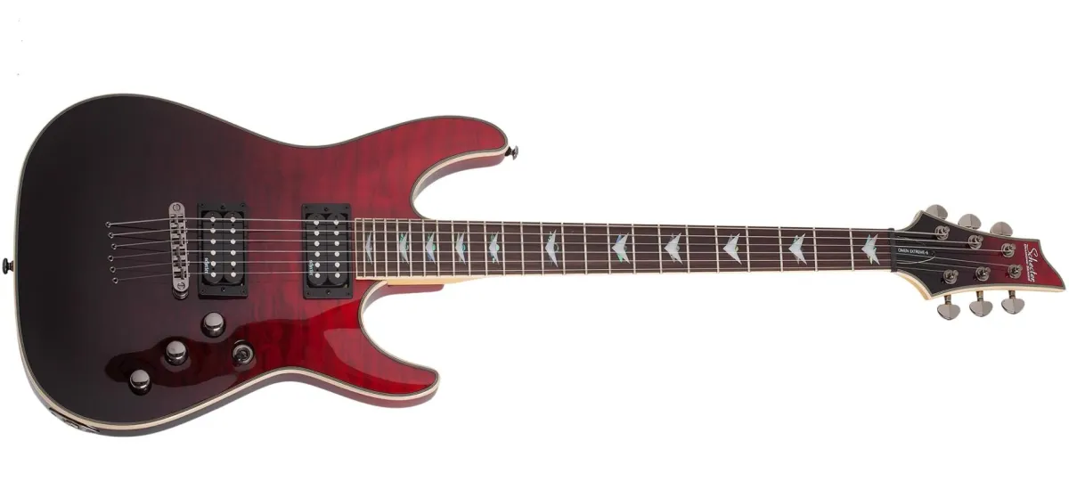Schecter Omen Extreme-6 Blood Burst