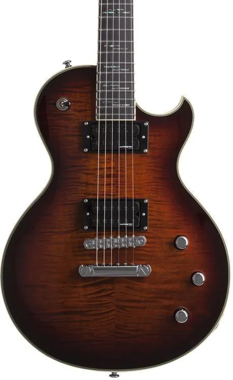 Schecter Solo-II Supreme Cat's Eye Black Burst L/H