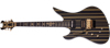Schecter Synyster Custom-S LH Gloss Black/Gold Stripes