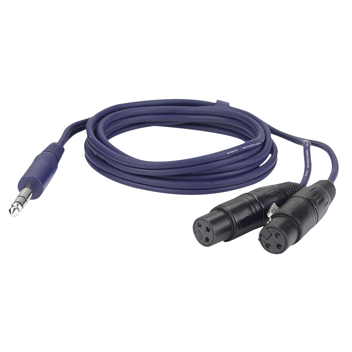 DAP Audio 1x6.3mm Ma ST > 2xXLR Fe 1.5m