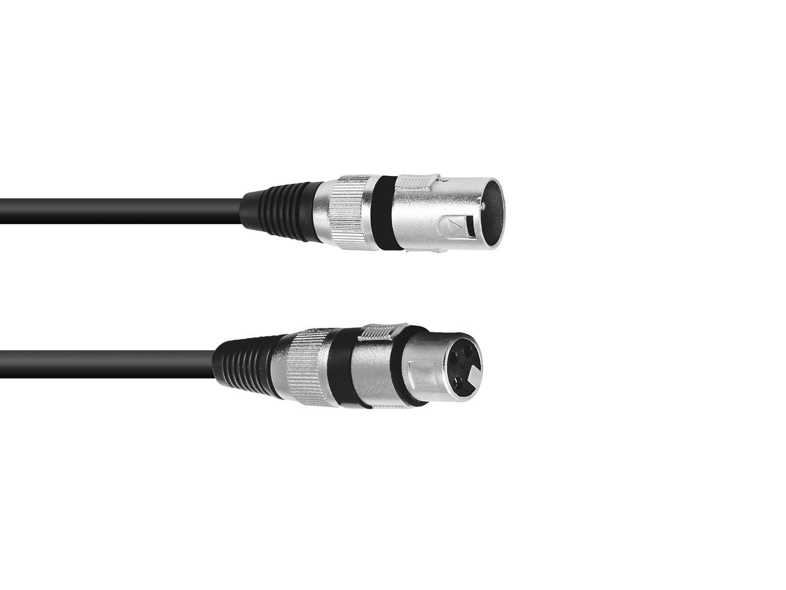 Omnitronic XLR cable 3pin 10m bk