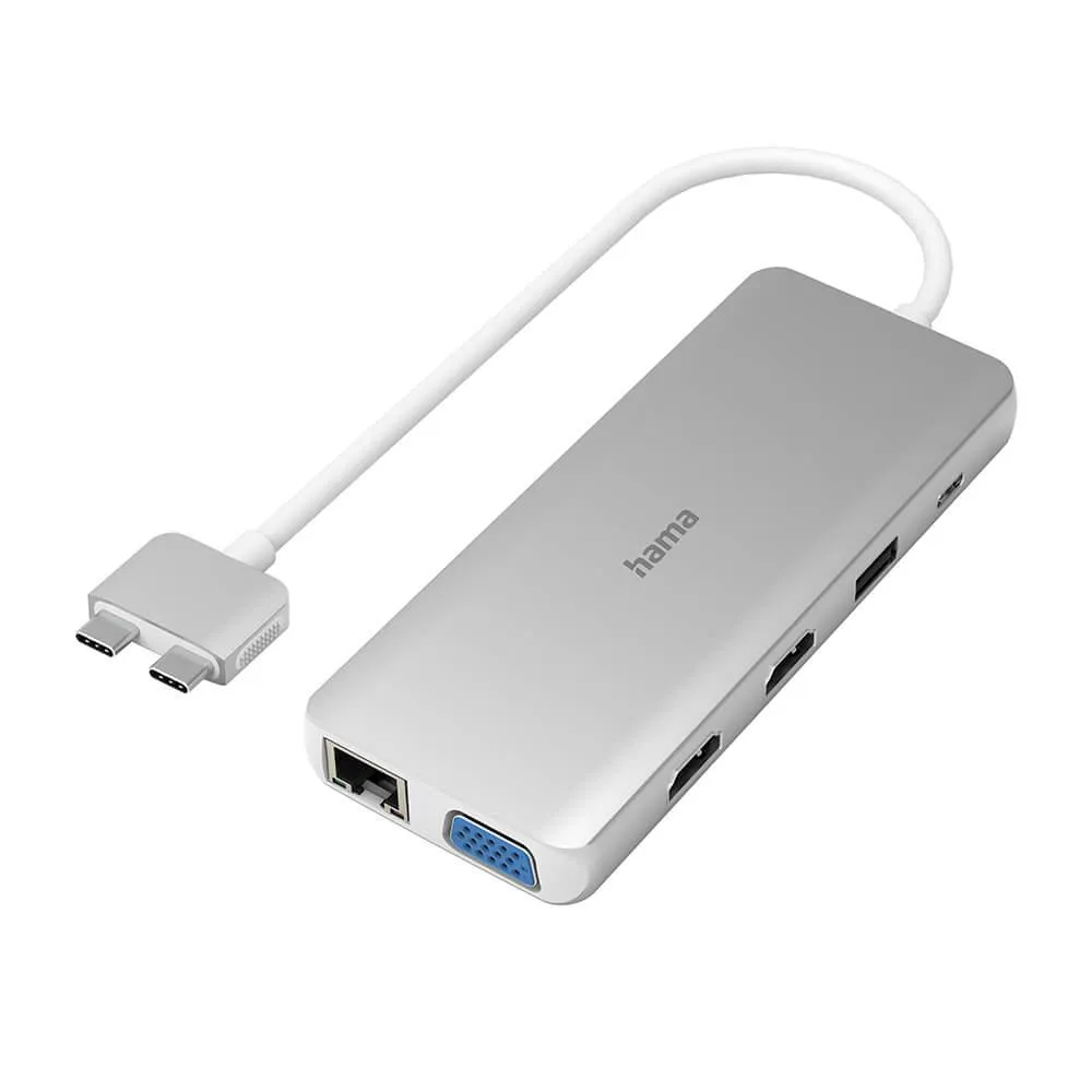 Hama USB-C Hub Connect2Mac 12-port