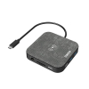 Hama USB-C Hub Multiport Qi Charging 12 Ports