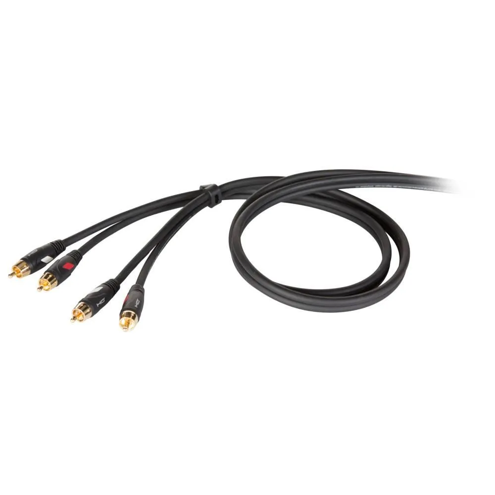 Proel 2xRCA Ma > 2xRCA Ma Goldplated 1.8m