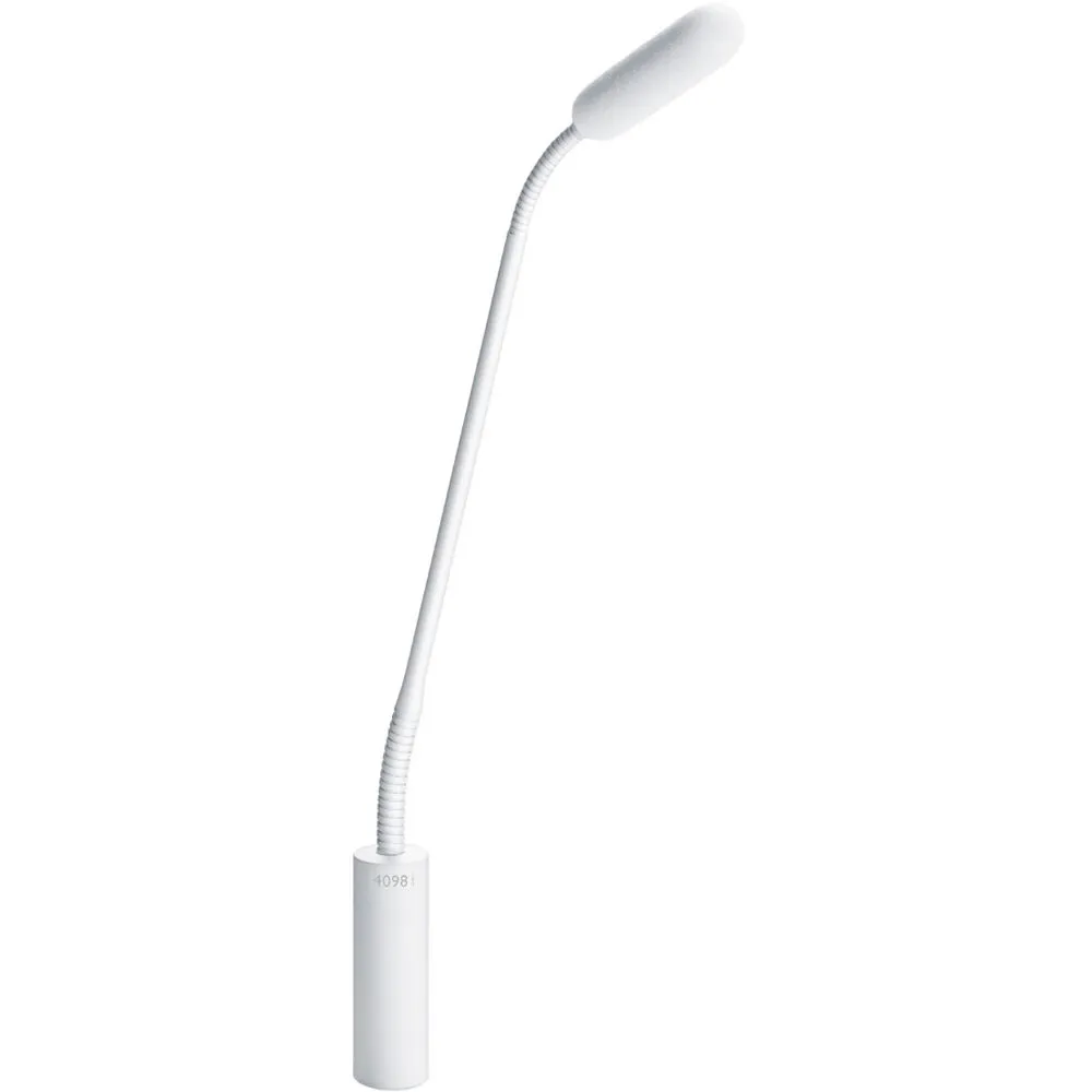 DPA 4098 CORE Supercard Mic White XLR 32 cm Boom Gooseneck
