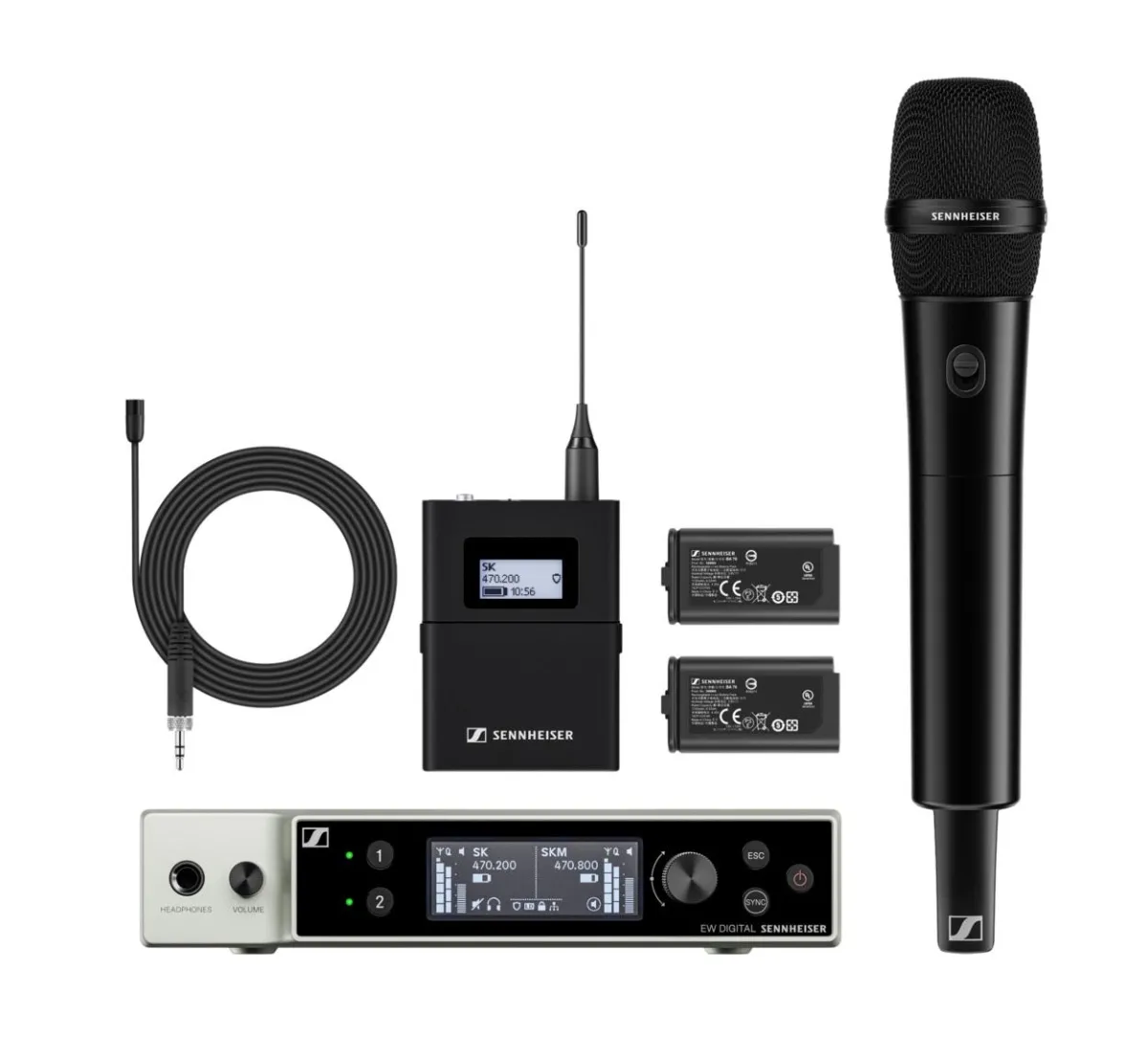 Sennheiser EW-DX MKE 2 / 835-S SET (U1/5)