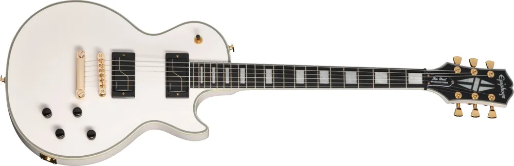 Epiphone Matt Heafy Origins Les Paul Custom Bone White