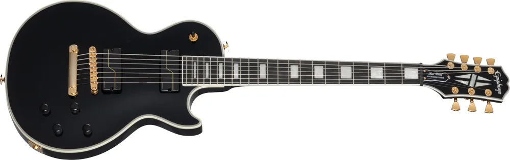 Epiphone Matt Heafy Origins Les Paul Custom 7-String Ebony