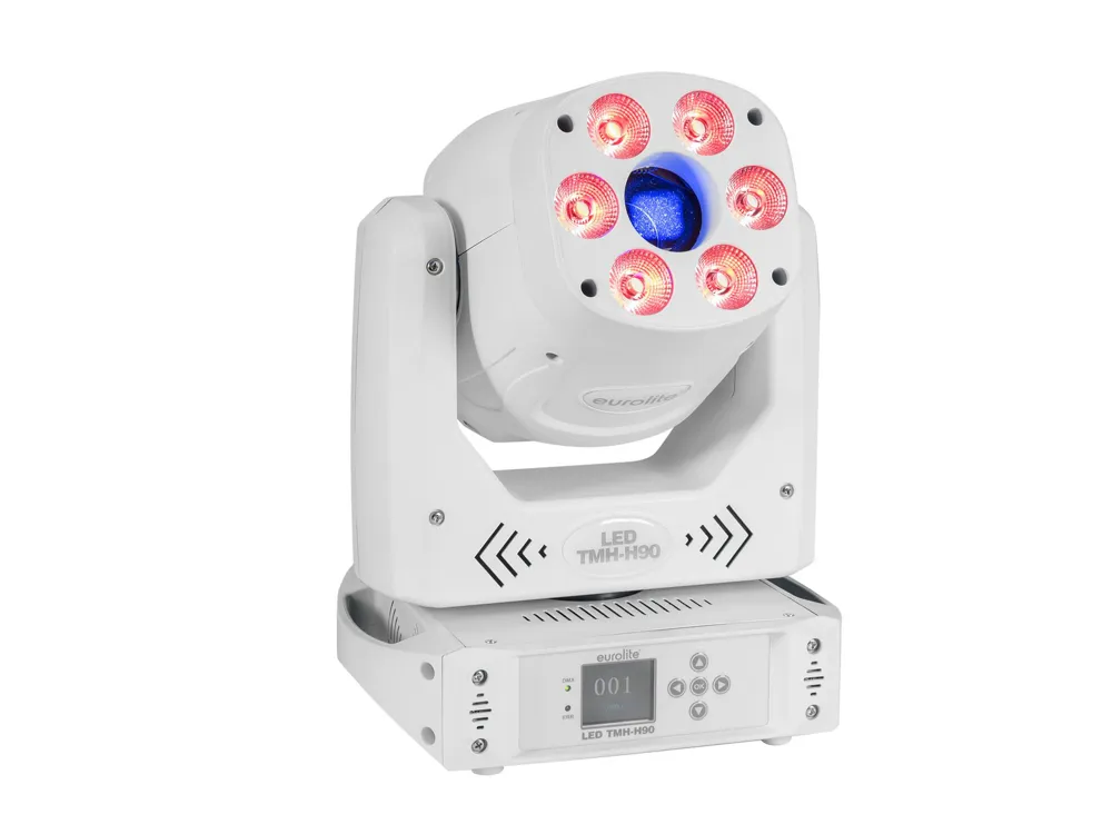 Eurolite LED TMH-H90 Hybrid Moving-Head Spot/Wash COB white