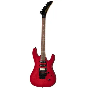 Kramer Striker Figured HSS Floyd Rose Special Transparent Red