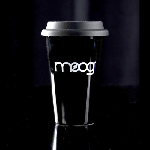 Moog Black Travel Mug