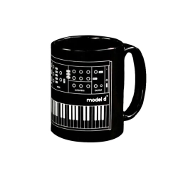 Moog Mini Coffee Mug Black