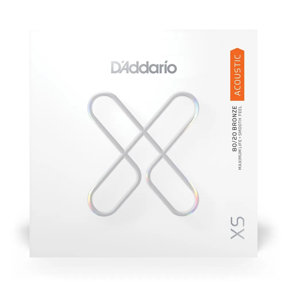 D'Addario XSBW035 80/20 Bronze Ball End Single String, .035