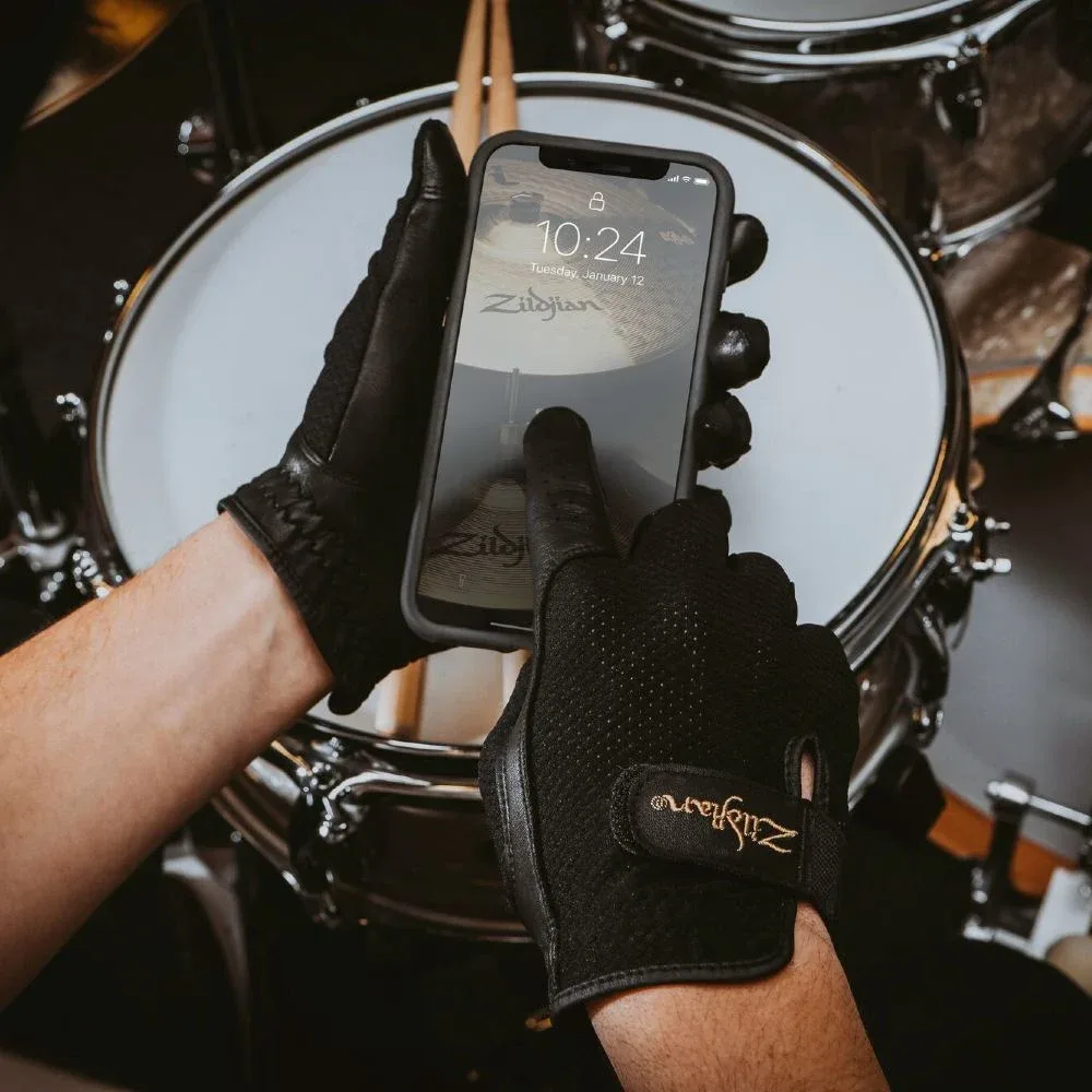 Zildjian Touchscreen Drummer's Gloves Large