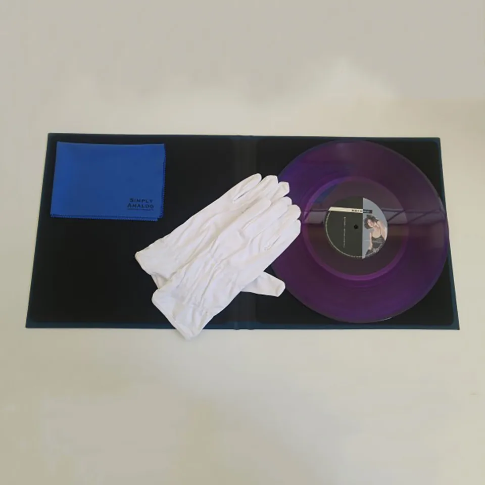 Simply Analog Microfiber Gloves Large