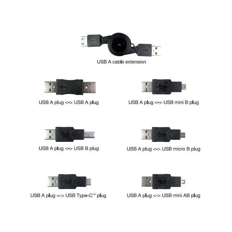 Vivanco Adapter kit USB 6pcs (45259)