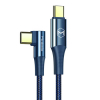 Mcdodo USB-C Ma > USB-C Ma Angled Firefox 100W 2m Blue