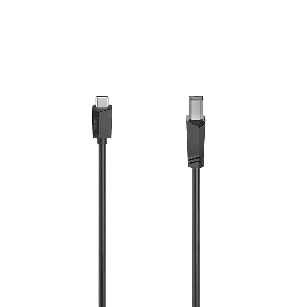 Hama Cable USB-C > USB-B 480 Mbps 1.5m Black