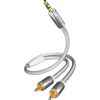 In-Akustik Premium Audio Cable 3.5 mm Jack Plug Cinch 3.0 m