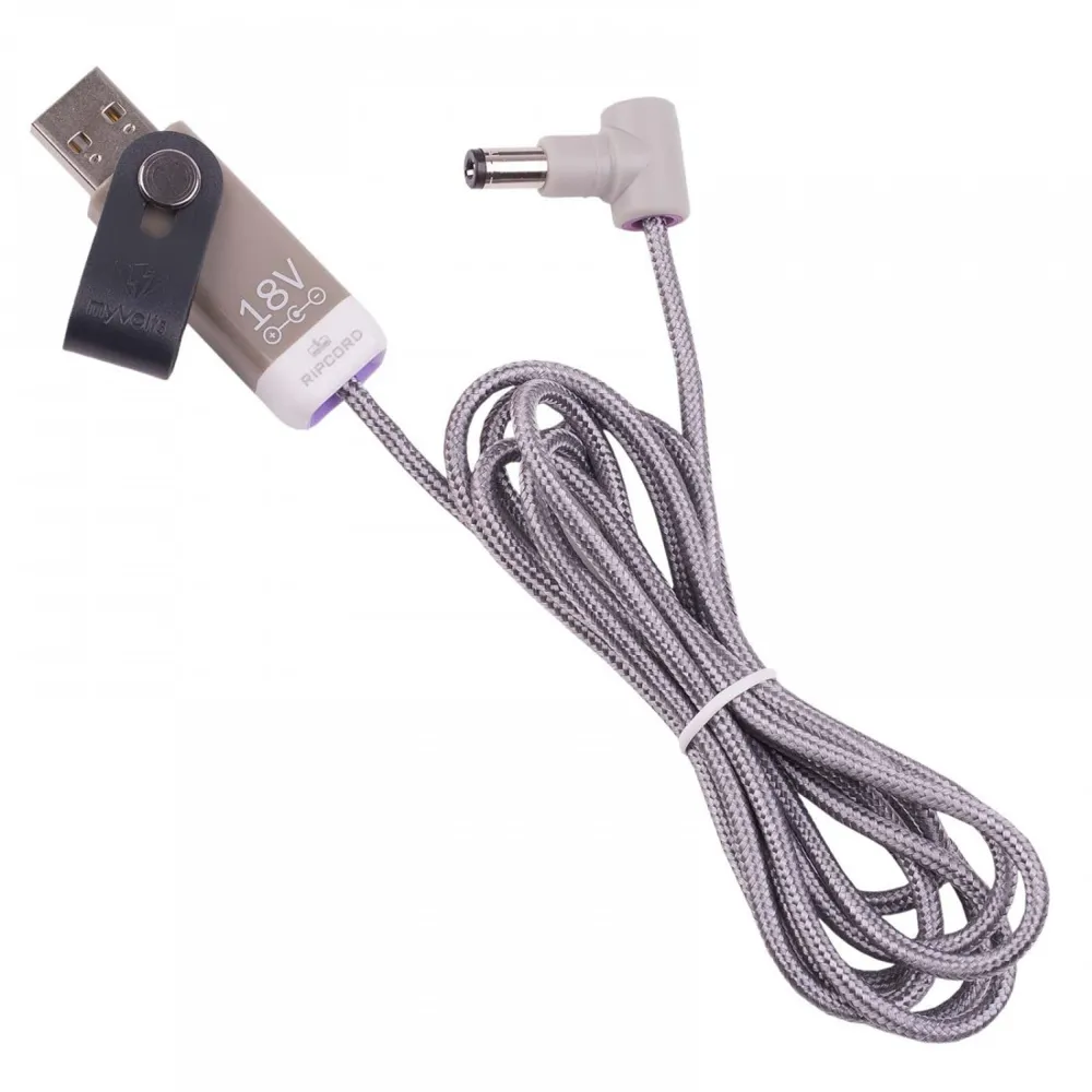 myVolts USB > 18V DC power centre- tip size 5.5/2.1mm