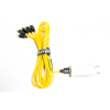 myVolts 5-way power splitter Roland Boutiques Yellow