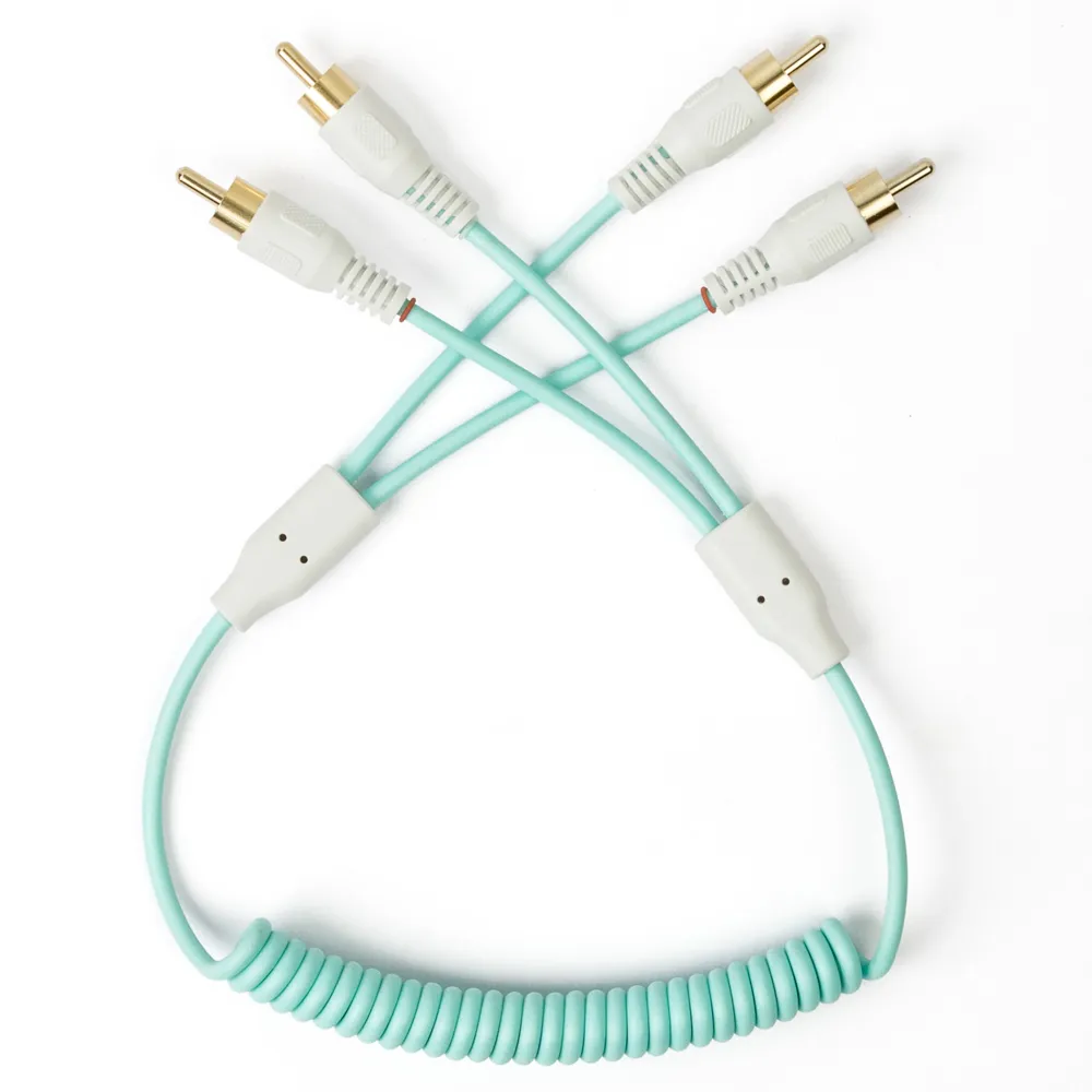 myVolts LR RCA to LR RCA 40-50cm Mint Green