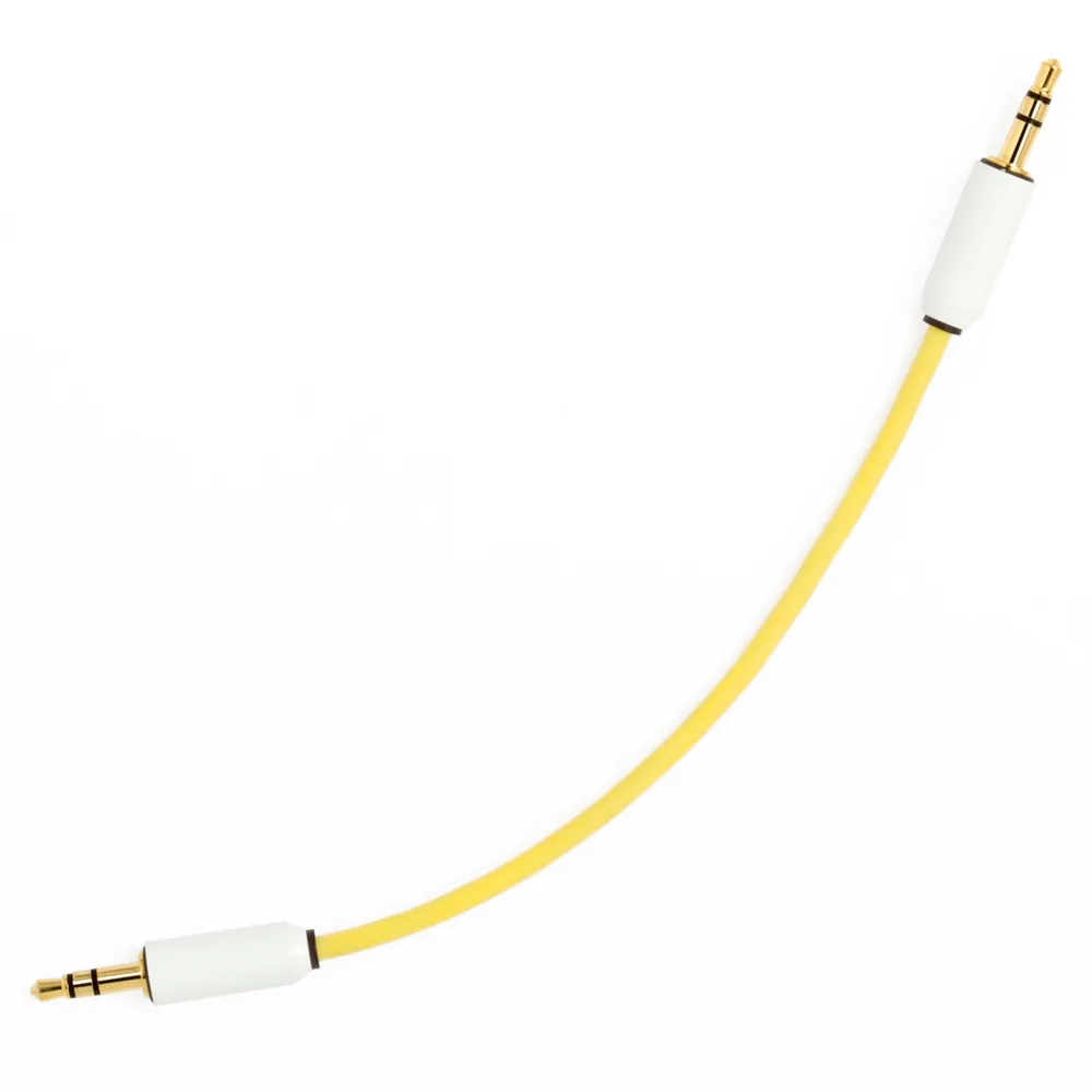 myVolts 3.5mm Ma ST to 3.5mm Ma ST 15cm Pineapple Yellow