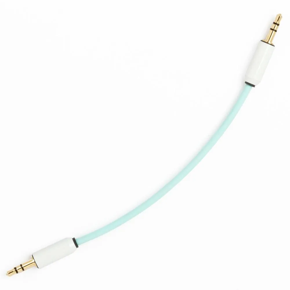 myVolts 3.5mm Ma ST to 3.5mm Ma ST 15cm Mint Green
