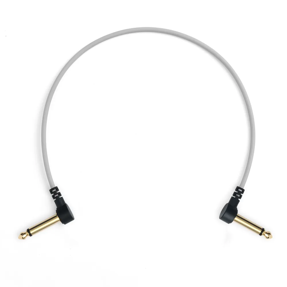 myVolts 6.3mm Ma MO Angled to Same 18cm Powder Grey