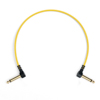 myVolts 6.3mm Ma MO Angled to Same 18cm Pineapple Yellow