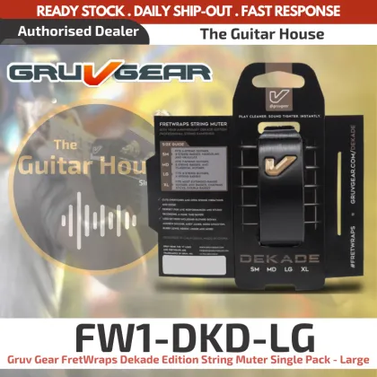 Gruv Gear FretWraps 1-Pack Dekade Large