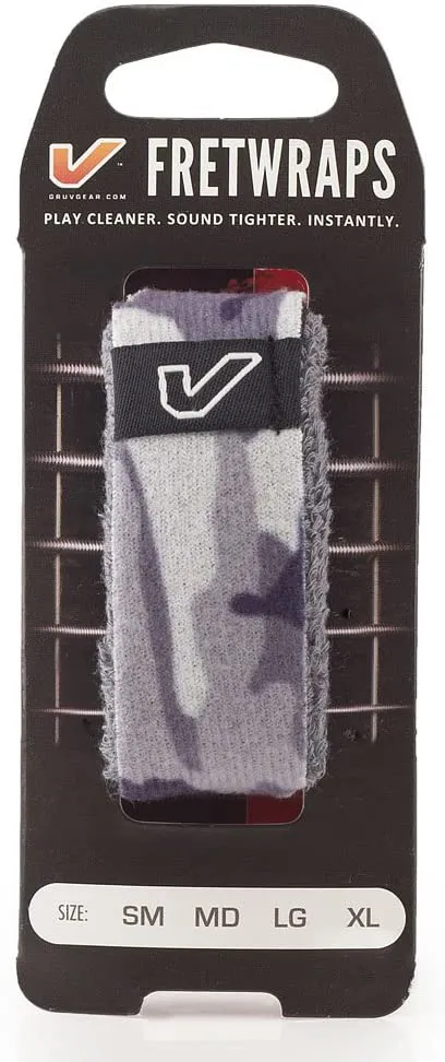 Gruv Gear FretsWraps HD Camo 1-pack White Small