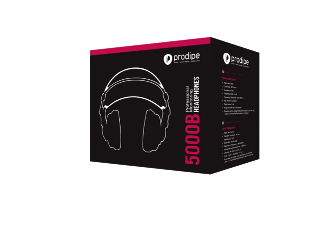 Prodipe 5000B Professional Monitoring Headphone