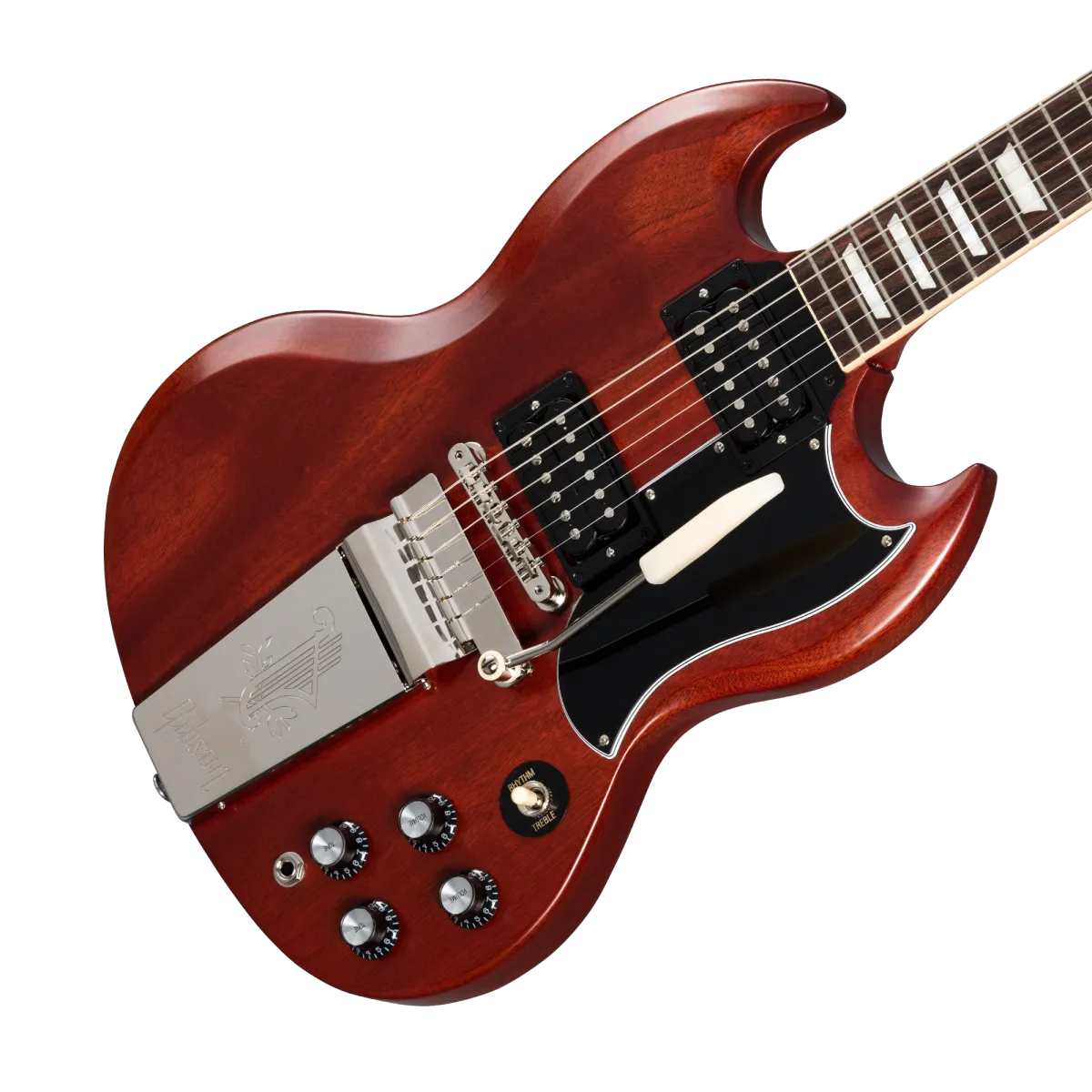 Gibson SG Standard 61 Faded Maestro Vibrola Vintage Cherry