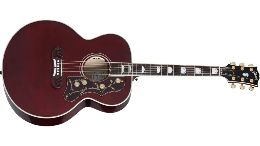 Gibson SJ-200 Standard Maple Wine Red