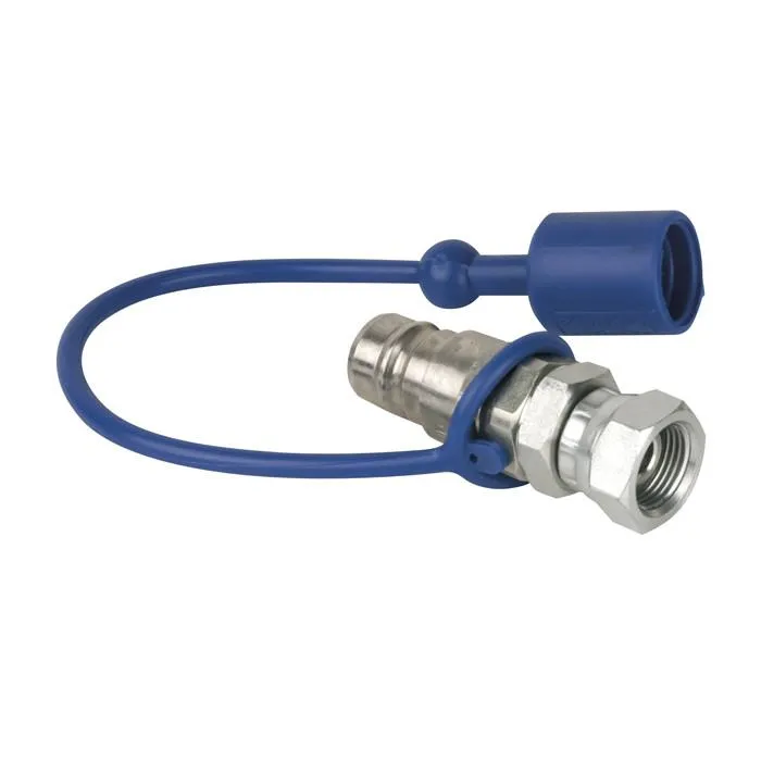 Showtec CO2 3/8 Q-Lock adapter male