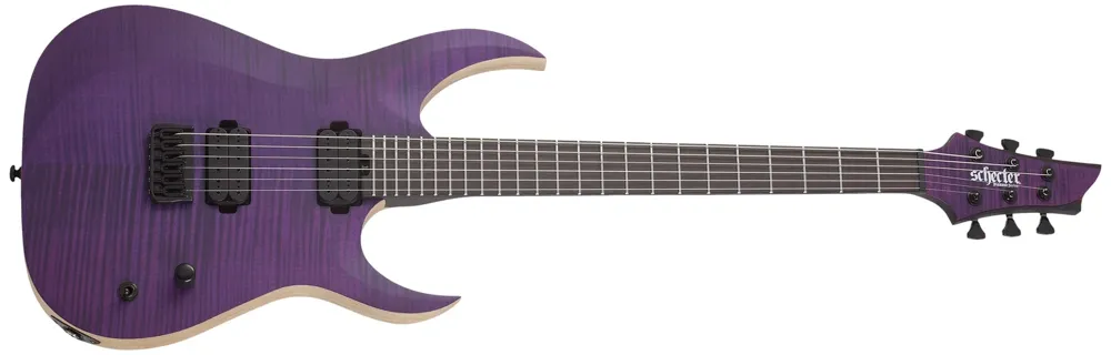 Schecter John Brown Tao-6 Satin Trans Purple