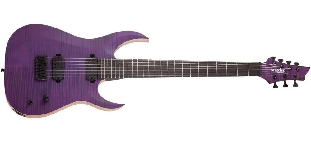Schecter John Brown Tao-7 Satin Trans Purple