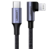Ugreen Lightning Ma > USB-C Ma Angled 3A 1.5m