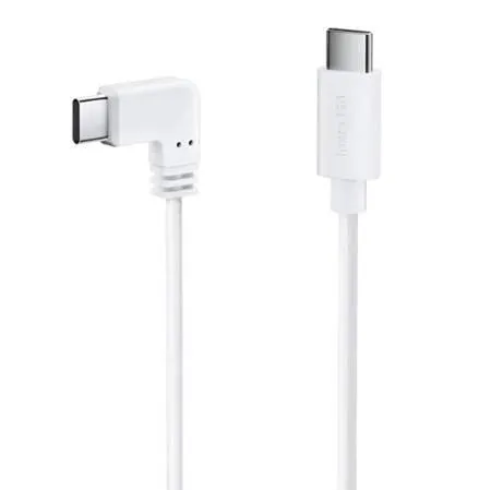 Insta360 USB-C Ma > USB-Ma Angled White 20cm