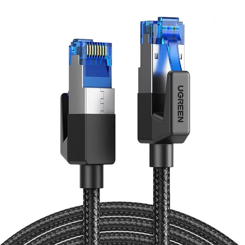Ugreen Cat 8 F/FTP Braided Ethernet RJ45 2m Black