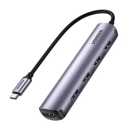Ugreen Adapter Hub USB-C > 4x USB 3.0 + HDMI