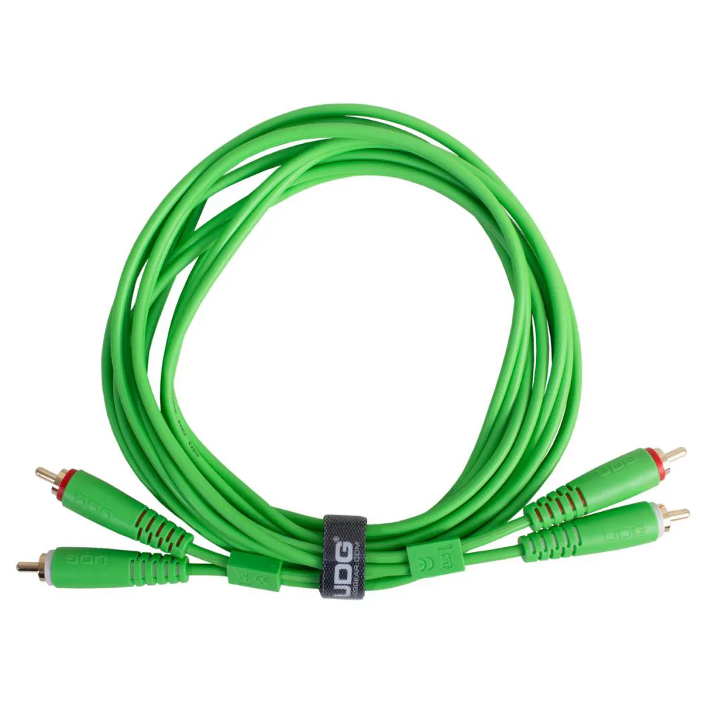UDG Double RCA-RCA Green 1,5m