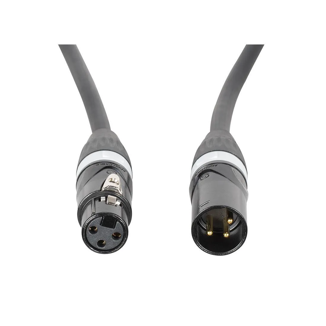 Accu-Cable 1xXLR Ma > 1xXLR Fe 1m PRO