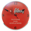 Gibson Gibson Vintage Lighted Wall Clock Kalamazoo Orange