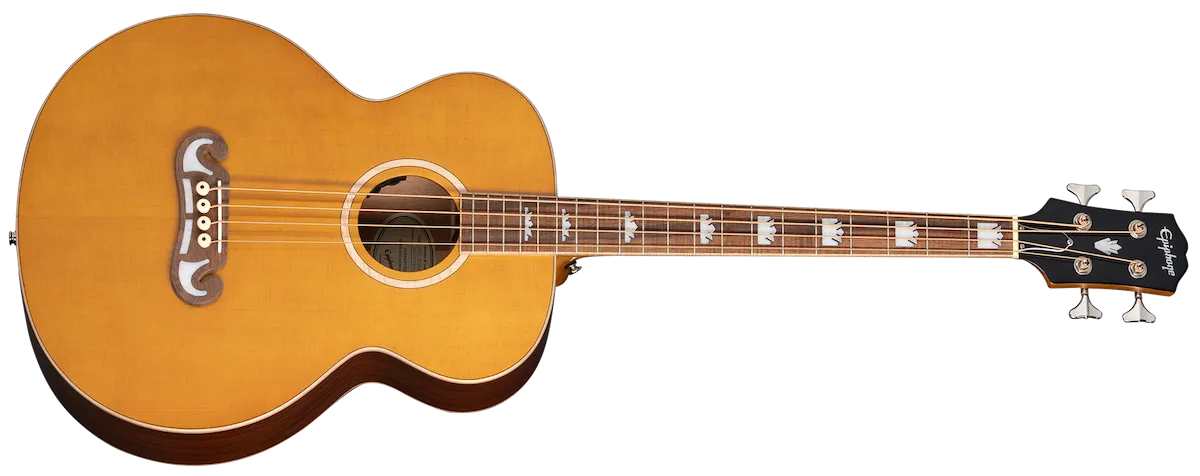 Epiphone El Capitan J-200 Studio Bass Aged Vintage Natural